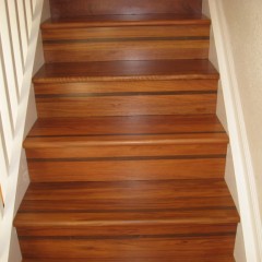 Cherry Wood Staircase