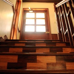 Teak Wood Staircase